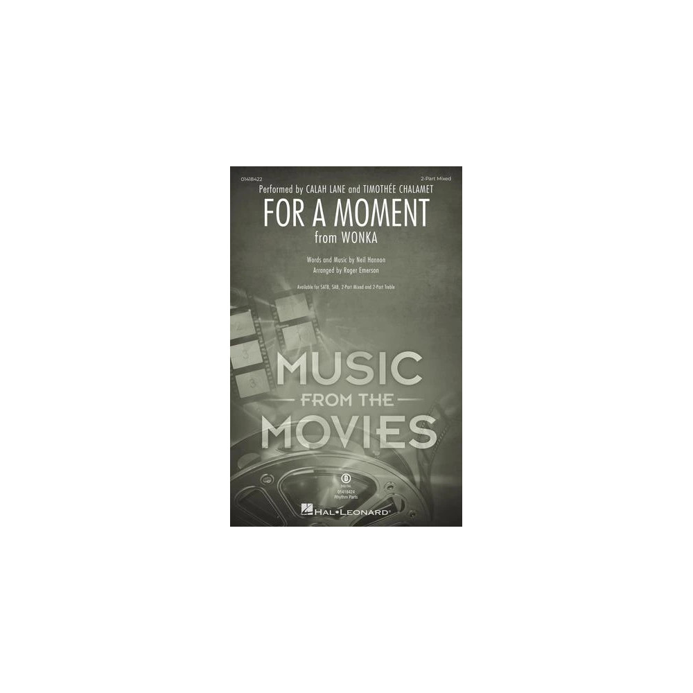 For A Moment (from Wonka) (arr. Roger Emerson)