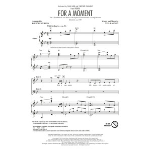 For A Moment (from Wonka) (arr. Roger Emerson)