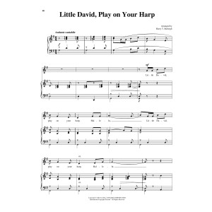 Little David, Play On Your Harp (arr. Richard Walters) (High Voice)