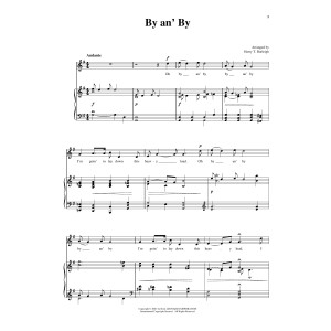 By And By (arr. Richard Walters) (High Voice)