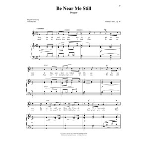 Be Near Me Still (arr. Richard Walters) (High Voice)