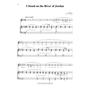 I Stood On The River Of Jordan (arr. Richard Walters) (High Voice)