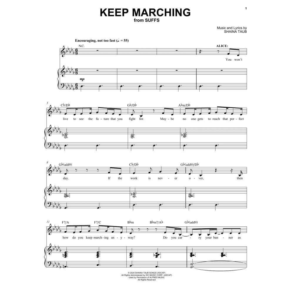 Keep Marching (from Suffs)