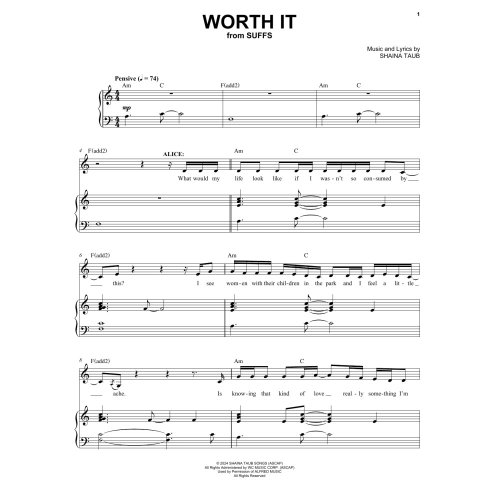Worth It (from Suffs)