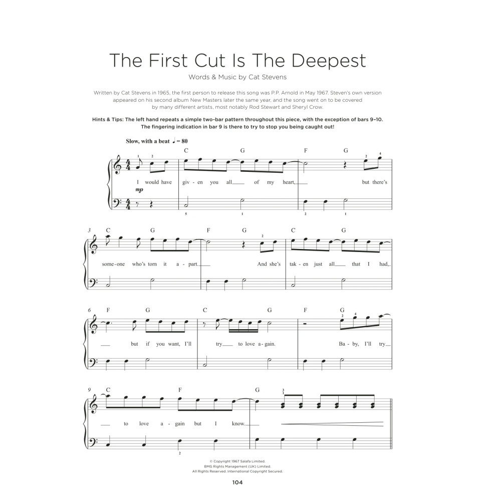 The First Cut Is The Deepest
