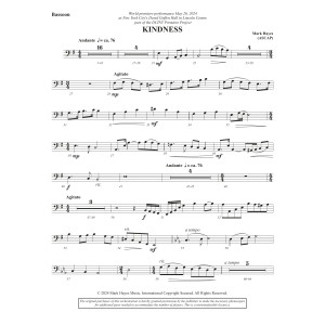 Kindness - Bassoon