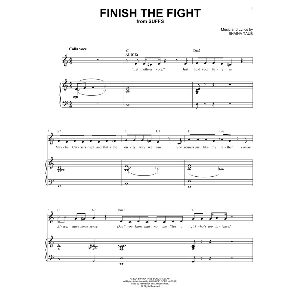 Finish The Fight (from Suffs)
