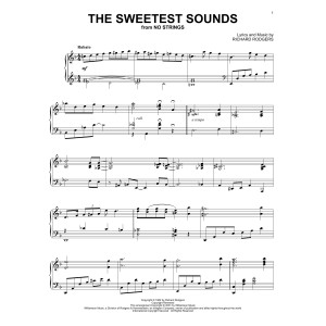 The Sweetest Sounds (arr. Al Lerner)