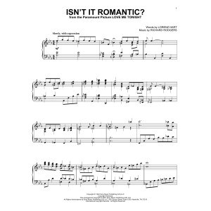 Isn't It Romantic? (arr. Al Lerner)