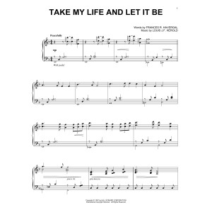 Take My Life And Let It Be