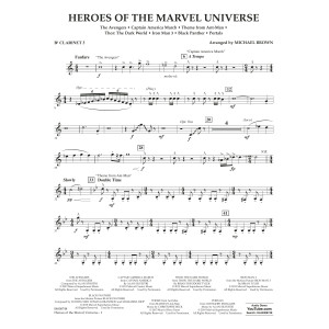 Heroes Of The Marvel Universe - Bb Clarinet 3
