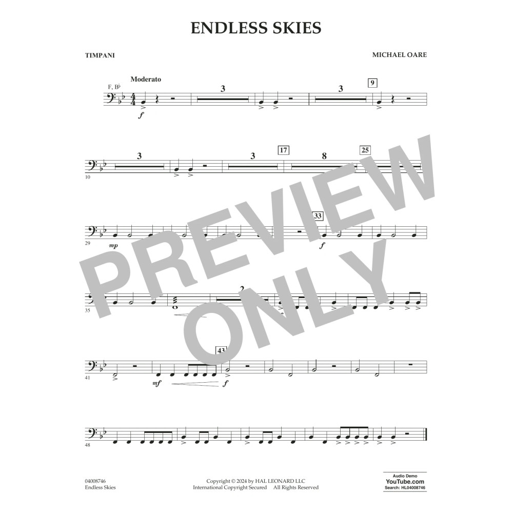 Endless Skies - Timpani
