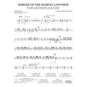 Heroes Of The Marvel Universe - Percussion 1