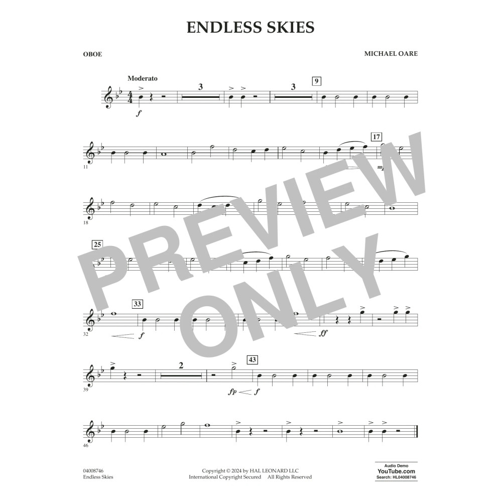 Endless Skies - Oboe