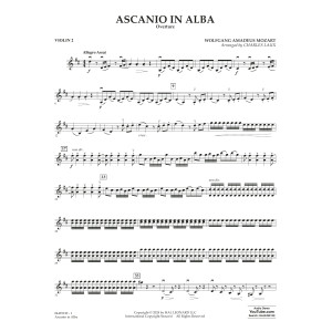 Ascanio In Alba Overture (arr. Charles Laux) - Violin 2
