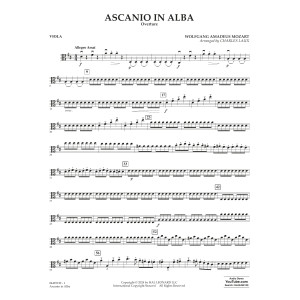 Ascanio In Alba Overture (arr. Charles Laux) - Viola