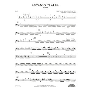 Ascanio In Alba Overture (arr. Charles Laux) - Bass
