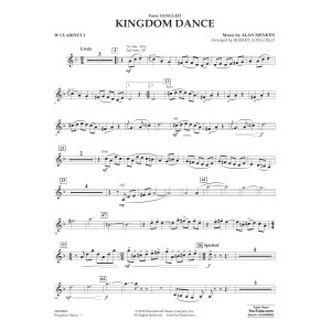 Kingdom Dance (from Tangled) (arr. Robert Longfield) - Bb Clarinet 1