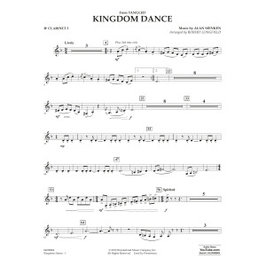 Kingdom Dance (from Tangled) (arr. Robert Longfield) - Bb Clarinet 3