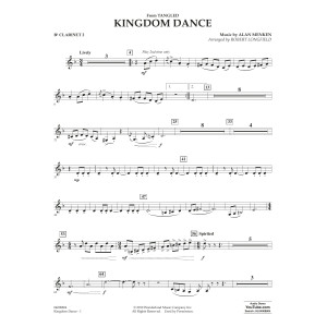 Kingdom Dance (from Tangled) (arr. Robert Longfield) - Bb Clarinet 2