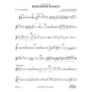 Kingdom Dance (from Tangled) (arr. Robert Longfield) - Eb Alto Saxophone 1