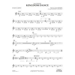 Kingdom Dance (from Tangled) (arr. Robert Longfield) - Bb Bass Clarinet