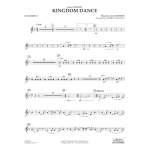 Kingdom Dance (from Tangled) (arr. Robert Longfield) - Bb Trumpet 1