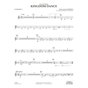 Kingdom Dance (from Tangled) (arr. Robert Longfield) - Bb Trumpet 2