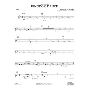 Kingdom Dance (from Tangled) (arr. Robert Longfield) - F Horn
