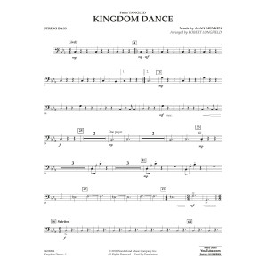 Kingdom Dance (from Tangled) (arr. Robert Longfield) - String Bass