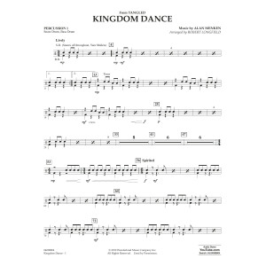 Kingdom Dance (from Tangled) (arr. Robert Longfield) - Percussion 1