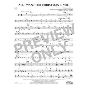 All I Want For Christmas Is You (arr. Michael Brown) - Pt.3 - Viola