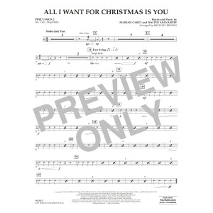 All I Want For Christmas Is You (arr. Michael Brown) - Percussion 2