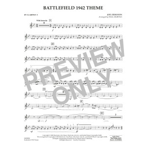 Battlefield 1942 Theme (arr. Paul Murtha) - Bb Clarinet 3