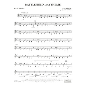 Battlefield 1942 Theme (arr. Paul Murtha) - Bb Bass Clarinet