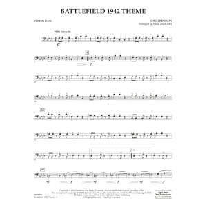 Battlefield 1942 Theme (arr. Paul Murtha) - String Bass