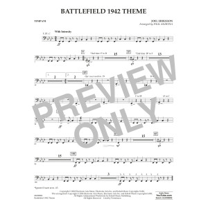 Battlefield 1942 Theme (arr. Paul Murtha) - Timpani