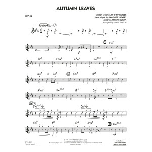 Autumn Leaves (Key: C minor) (arr. Mark Taylor) - Guitar