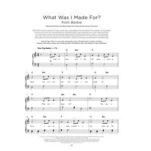 What Was I Made For? (from Barbie)
