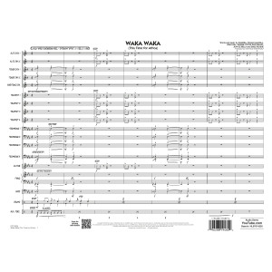 Waka Waka (This Time for Africa) - Conductor Score (Full Score)