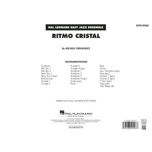 Ritmo Cristal - Conductor Score (Full Score)