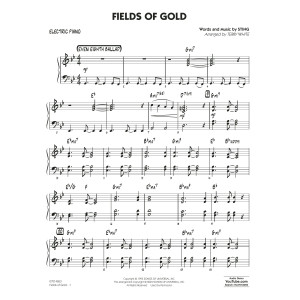 Fields Of Gold (arr. Terry White) - Piano