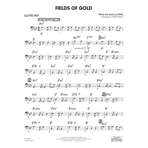 Fields Of Gold (arr. Terry White) - Bass