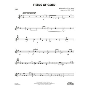 Fields Of Gold (arr. Terry White) - Vibes