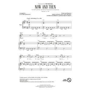 Now And Then (arr. Alan Billingsley)