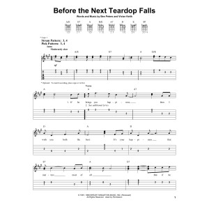 Before The Next Teardrop Falls