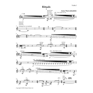 Rituals - Violin 1