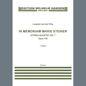 In Memoriam Marie Steiner Op. 176 - Violin 2