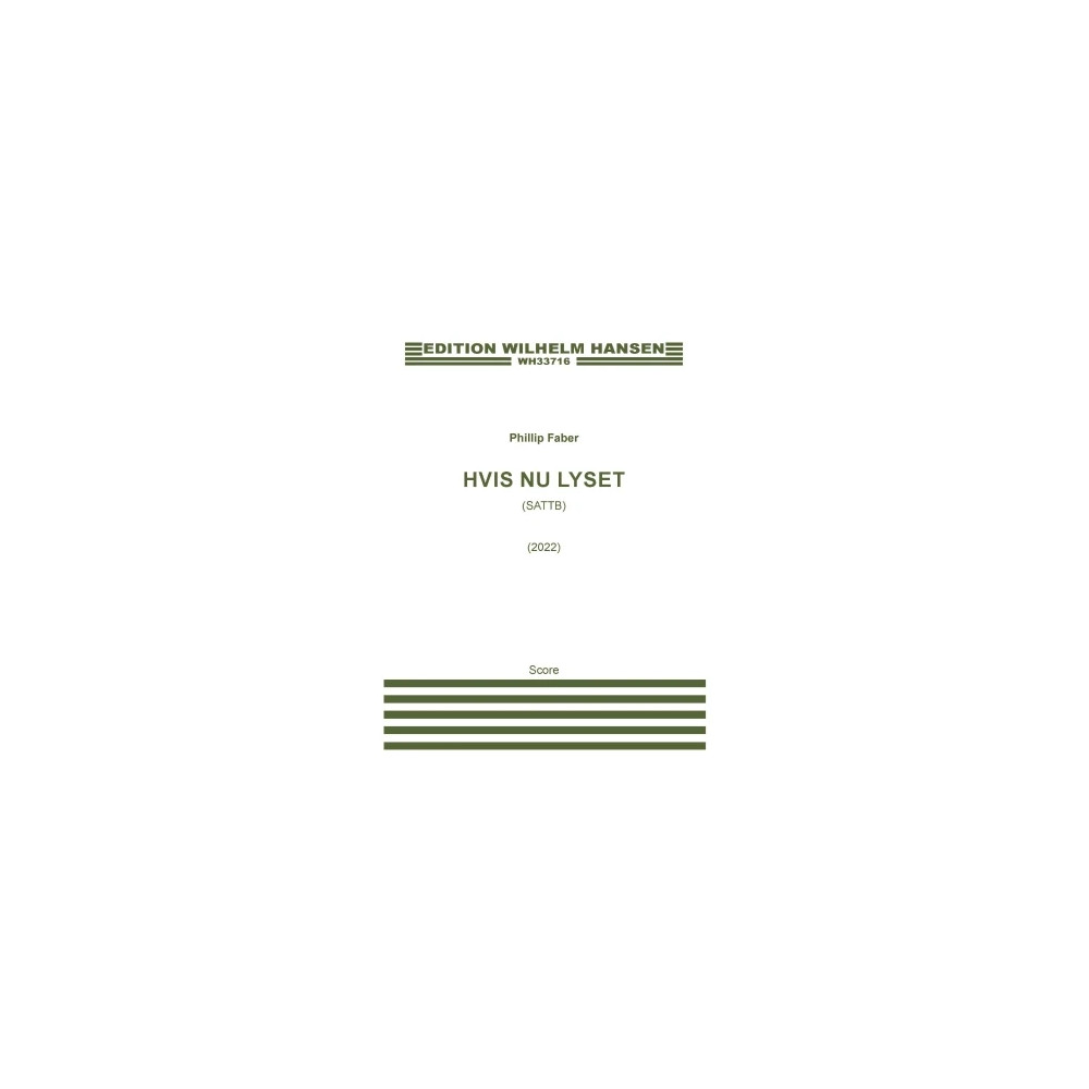 Hvis Nu Lyset (SATTB)