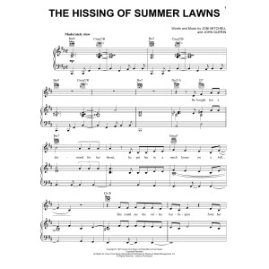 The Hissing Of Summer Lawns